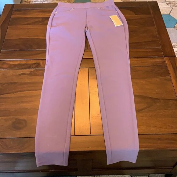 MICHAEL Michael Kors Stretch Knit Twill Leggings XS - NEW - Picture 3 of 5